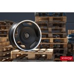 seventy9 MF.15 10Jx23 5x130 ET25 CB84.1 DMBLP - Matt Black Lip Polished