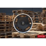 seventy9 MF.15 10Jx23 5x130 ET25 CB84.1 DMBLP - Matt Black Lip Polished