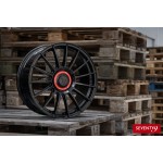 seventy9 SCF-2 8Jx18 5x112/5x120 ET35 CB72.6 BG - Black Glossy
