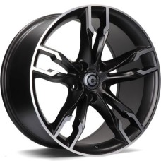 Carbonado Inferno 8.5Jx18 5x112 ET30 CB66.5 MBFP - Matt Black Front Polished