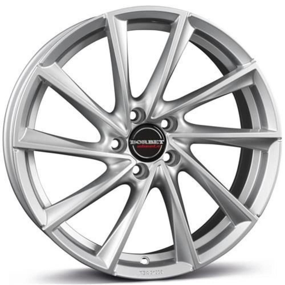 Borbet VTX 8.5Jx19 5x112 ET35 CB66.5 BS - brilliant silver