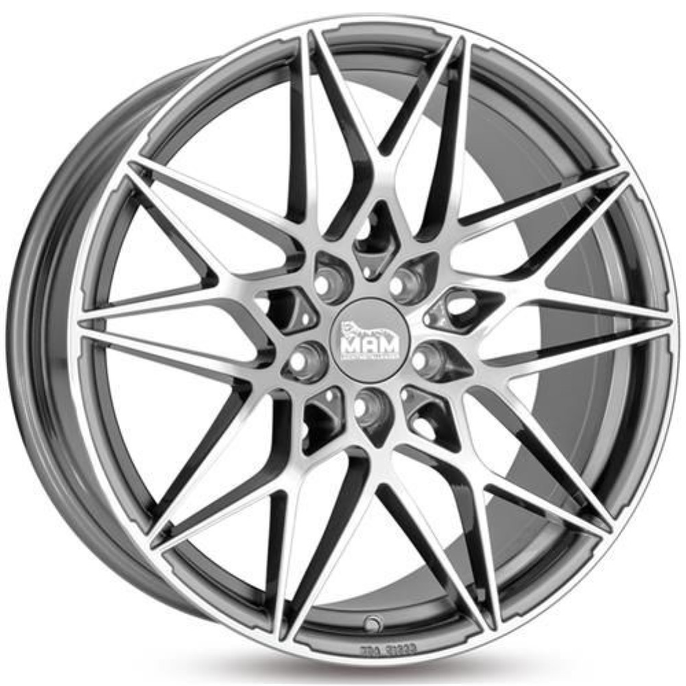MAM Leichtmetallräder B2 8.5Jx19 5x120 ET35 CB72.6 PFP MAM Leichtmetallräder B2 8.5Jx19 5x120 ET35 CB72.6 PFP