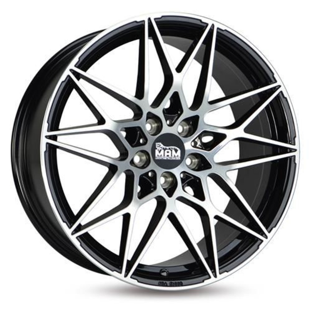 MAM Leichtmetallräder B2 8.5Jx19 5x112 ET45 CB72.6 BFP MAM Leichtmetallräder B2 8.5Jx19 5x112 ET45 CB72.6 BFP