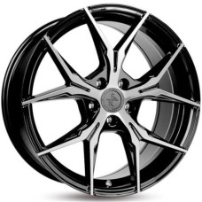 Keskin Tuning KT19 8.5Jx19 5x114.3 ET40 CB72.6 BFP - Black Front Polish