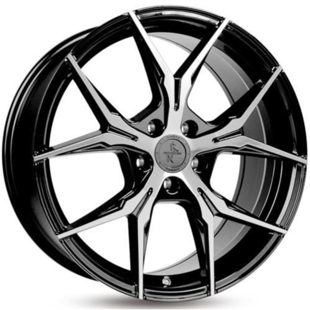 Keskin Tuning KT19 8.5Jx19 5x112 ET30 CB72.6 BFP - Black Front Polish