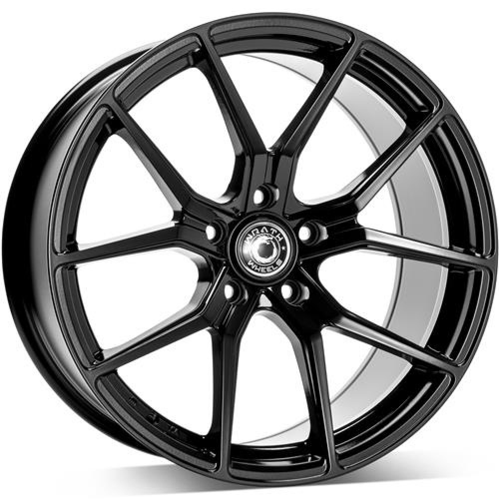 Wrath Wheels WF-7 8.5Jx19 5x112 ET42 CB73.1 BLK