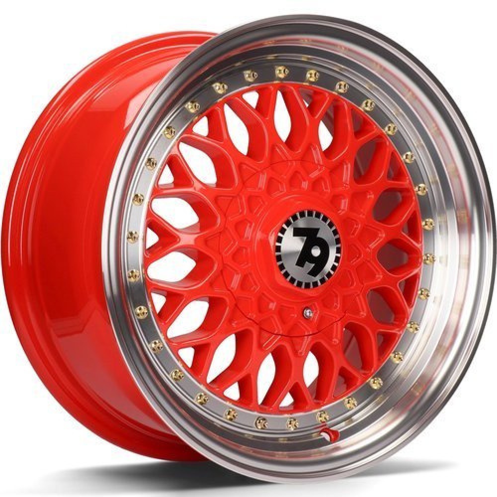 seventy9 SV-E 7.5Jx17 5x112/5x120 ET35 CB72.6 Red LP