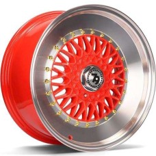 seventy9 SV-F 8Jx17 5x112/5x114.3 ET30 CB72.6 Red LP