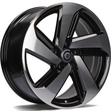 Carbonado Arrow 7.5Jx17 5x112 ET42 CB57.1 BFP Carbonado Arrow 7.5Jx17 5x112 ET42 CB57.1 BFP