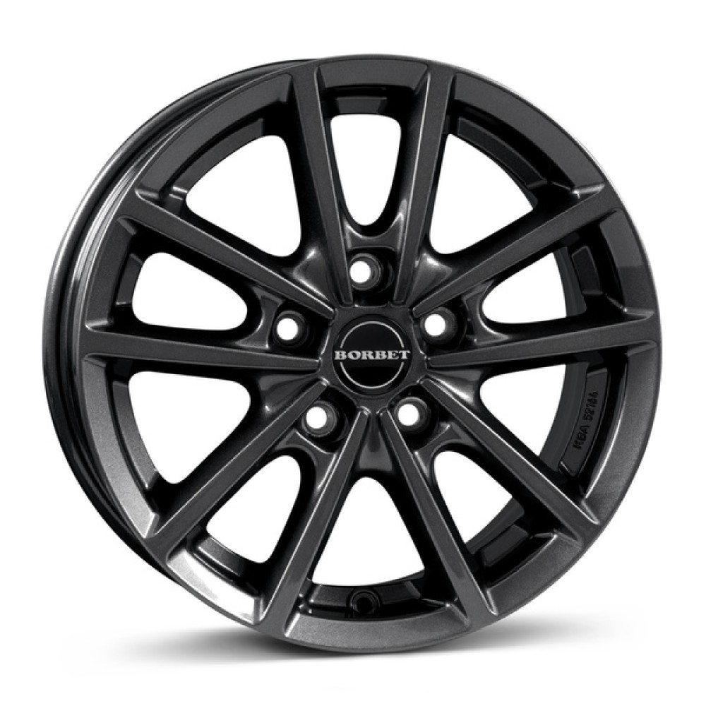 Borbet W 6Jx15 5x114.3 ET43 CB72.6 MAG