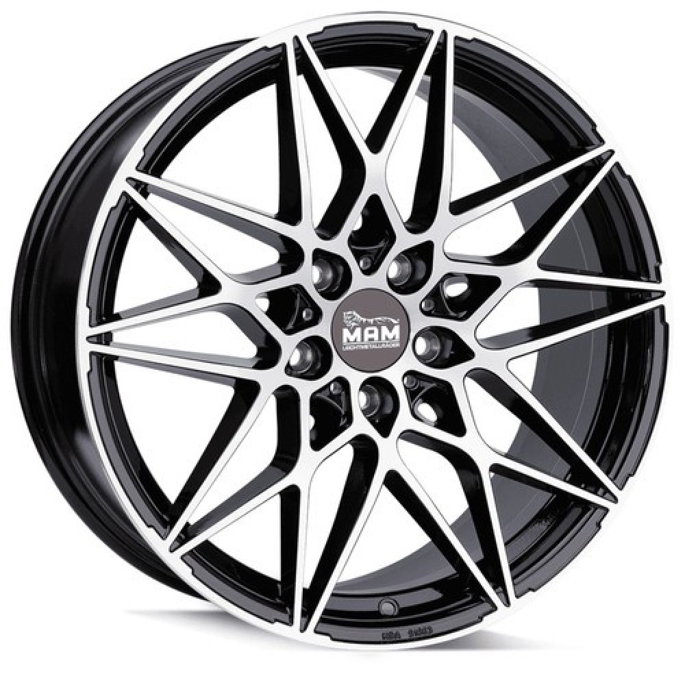 MAM Leichtmetallräder B2N 8.5Jx19 5x120 ET35 CB72.6 BFP