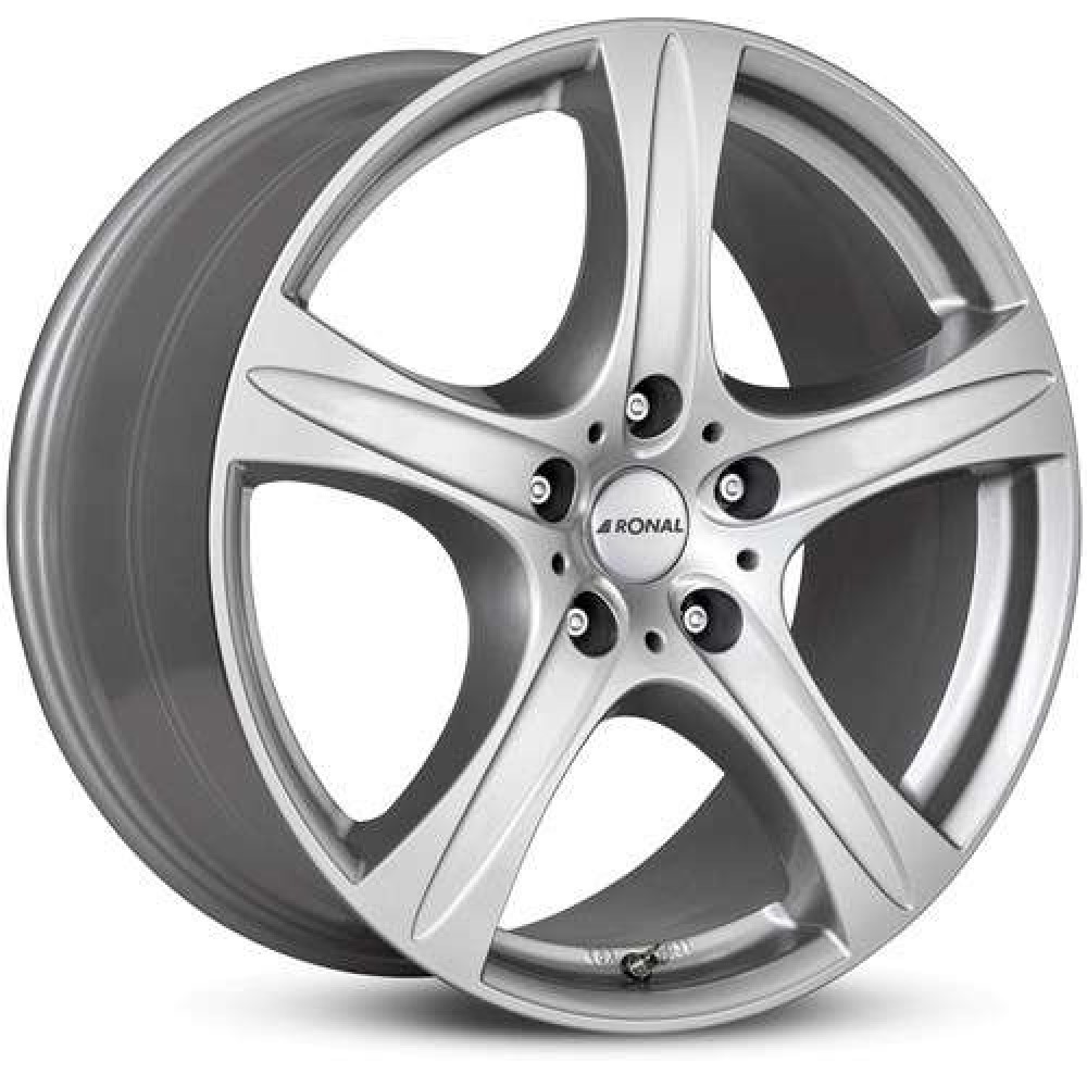 Ronal R55 7.5Jx17 5x120 ET55 CB65.1 CS - Kristallsilber