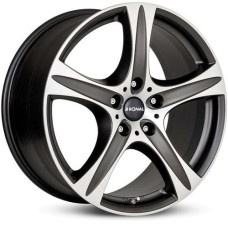 Ronal R55 8.5Jx18 5x108 ET45 CB76 MBF - Mattschwarz-Frontkopiert