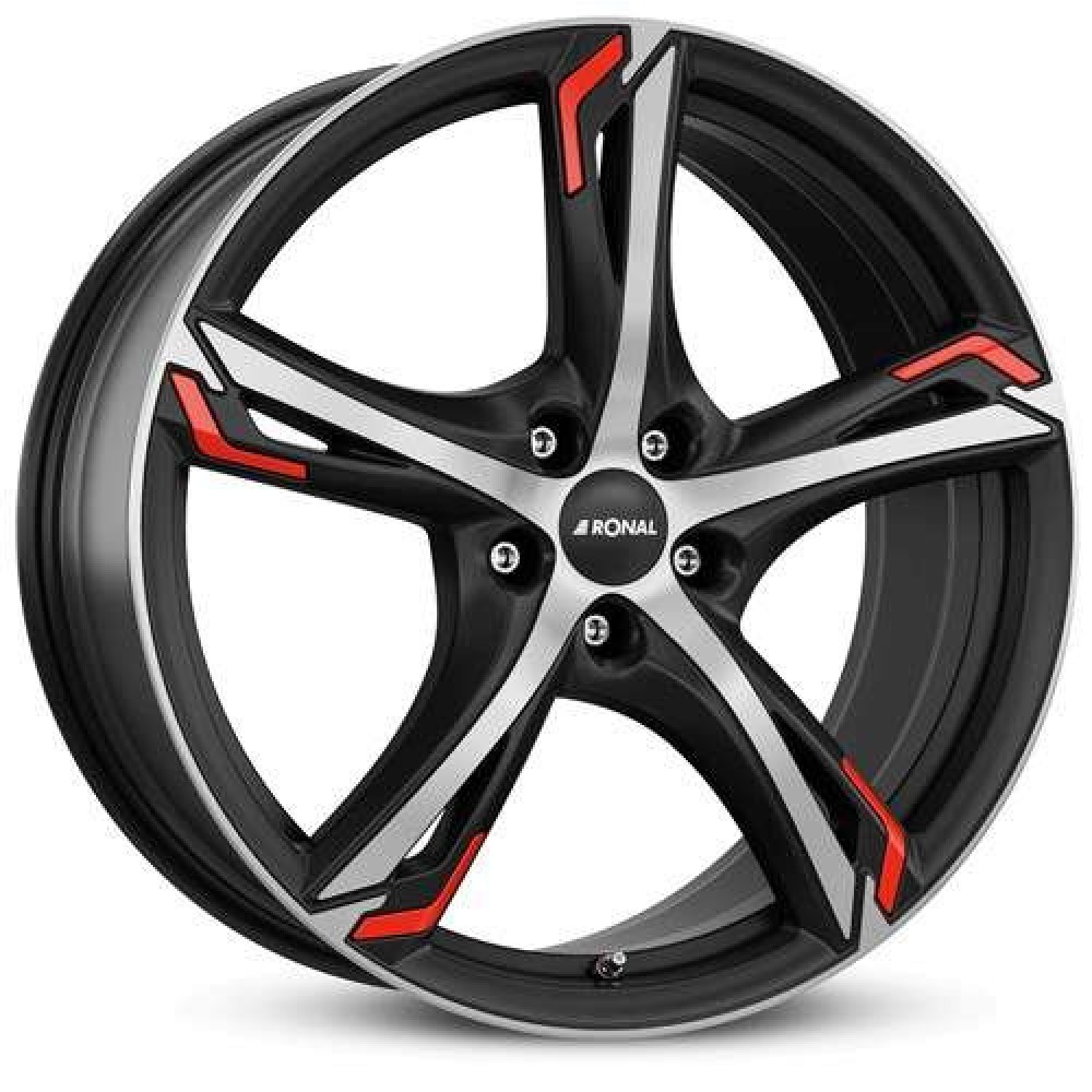 Ronal R62 red 7.5Jx17 5x114.3 ET40 CB82 JBFR