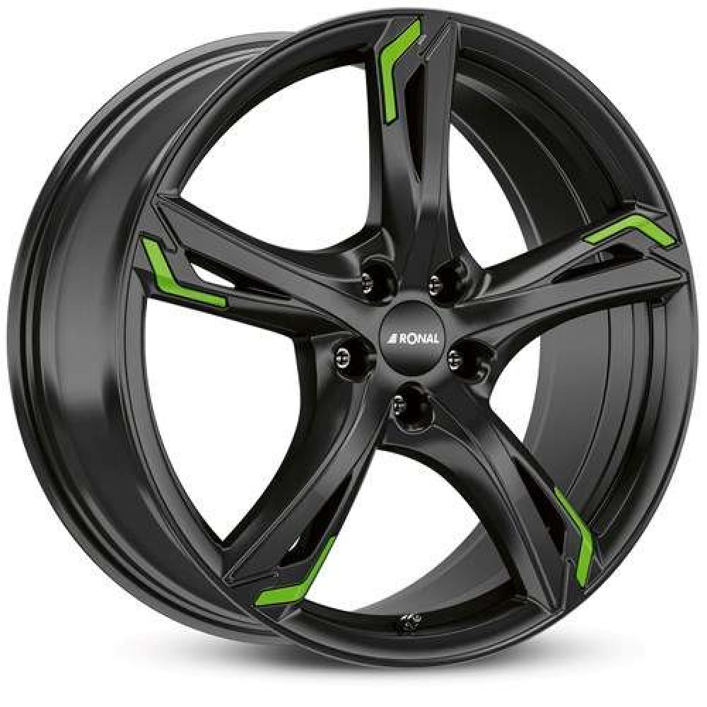 Ronal R62 7.5Jx17 5x112 ET45 CB76 JB - Jetblack