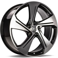 Carbonado Aqua 8Jx19 5x112 ET45 CB57.1 BFP Carbonado Aqua 8Jx19 5x112 ET45 CB57.1 BFP