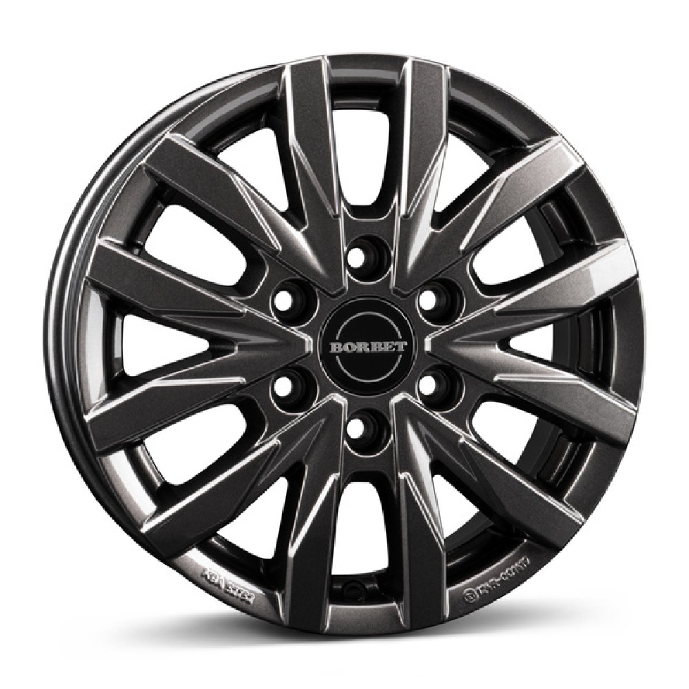 Borbet CW6 6.5Jx17 6x139.7 ET48 CB92.4 MAGP Borbet CW6 6.5Jx17 6x139.7 ET48 CB92.4 MAGP