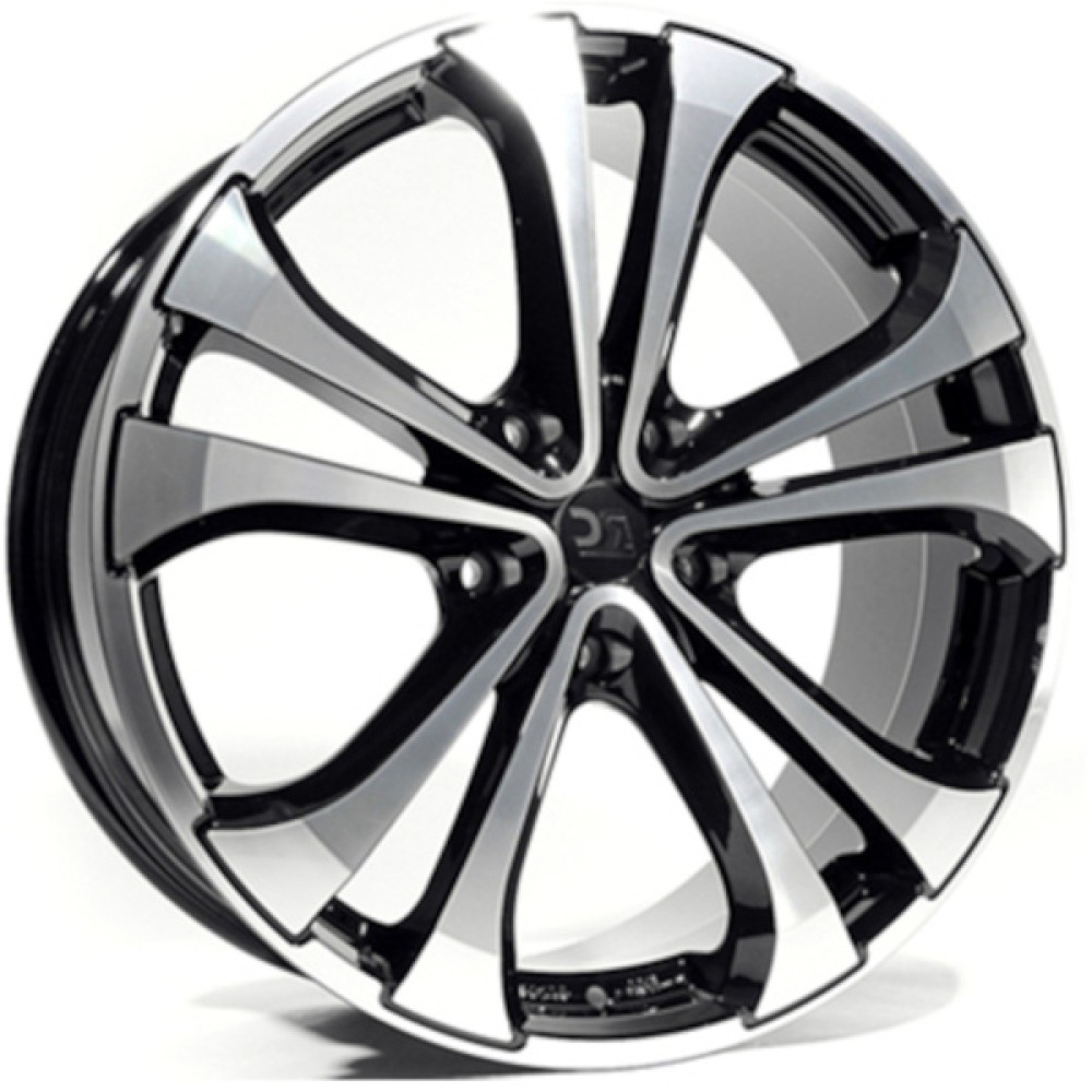 RC-DESIGN RC17 8Jx19 5x110 ET35 CB65.1 SGVP - Schwarz Front-Poliert
