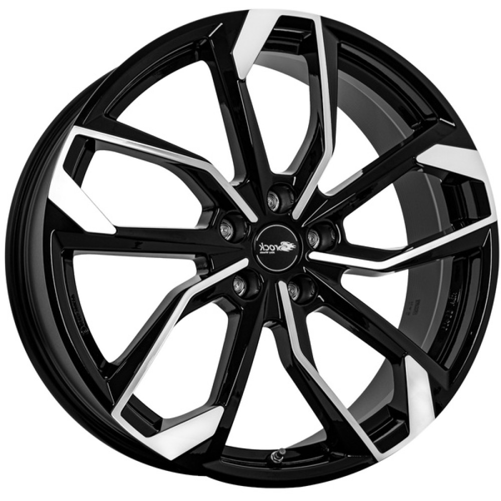 RC-DESIGN RC34 8.5Jx19 5x112 ET40 CB66.6 SGVP - Schwarz Front-Poliert