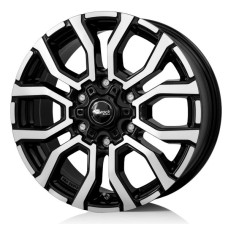 RC-DESIGN RC35 6.5Jx16 6x120 ET50 CB74.6 SGVP - Schwarz Front-Poliert