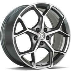 Carbonado Fancy 8Jx18 5x112 ET30 CB66.45 AFP - Anthracite Front Polished