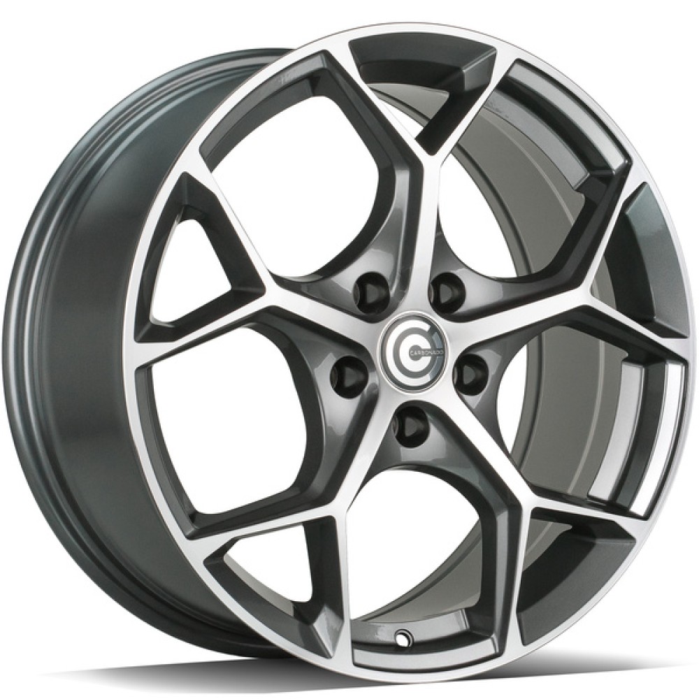 Carbonado Fancy 8Jx18 5x112 ET40 CB66.45 AFP - Anthracite Front Polished