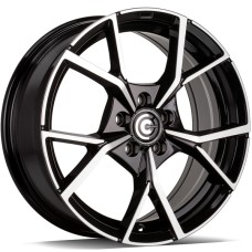 Carbonado Predator 6.5Jx15 5x100 ET38 CB57.1 BFP - Black Front Polished