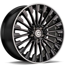 Carbonado Action 8Jx18 5x112 ET35 CB66.6 BGLP - Black Glossy Lip Polished