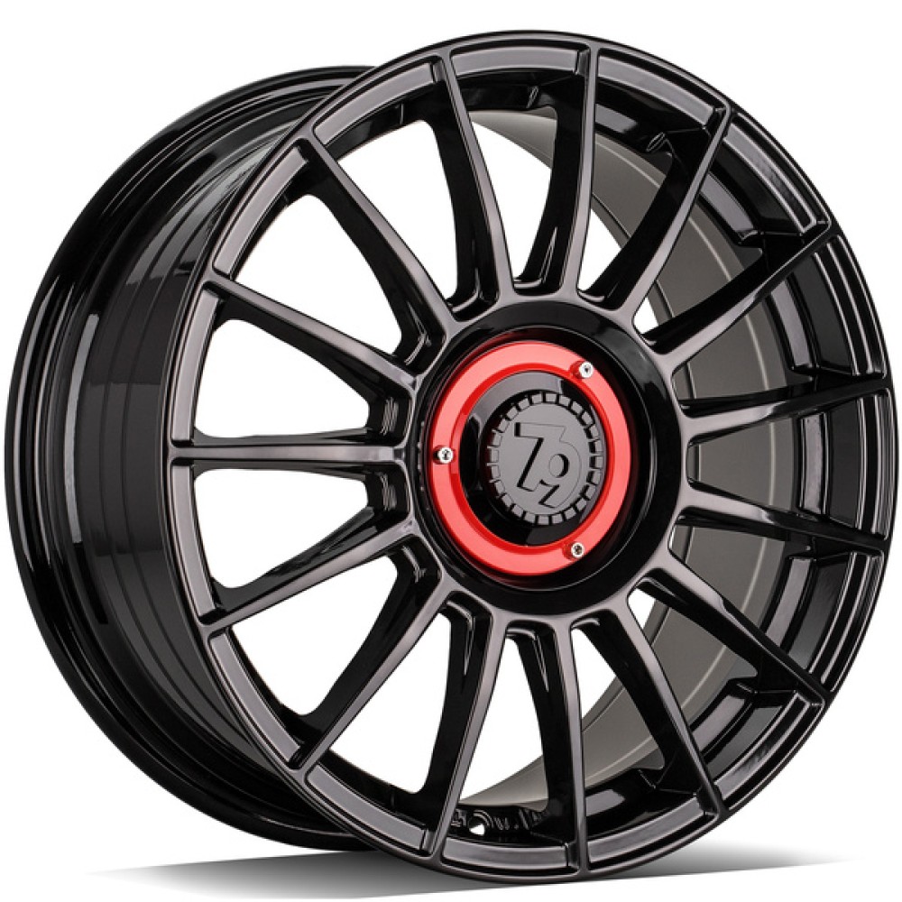 seventy9 SCF-2 7.5Jx17 5x100/5x112 ET40 CB66.6 BG - Black Glossy