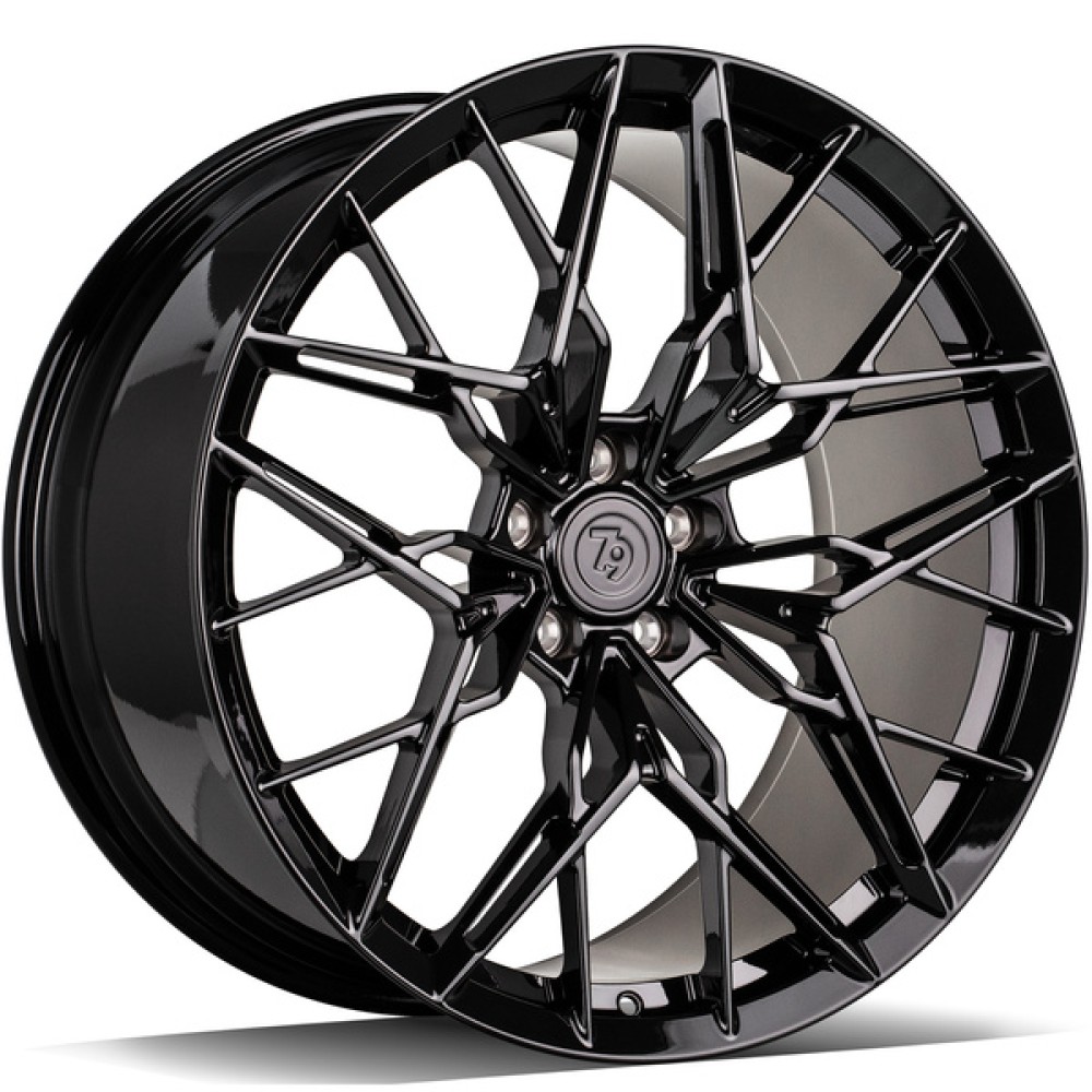 seventy9 MF.14 10.5Jx21 5x112 ET40 CB66.6 BG - Black Glossy