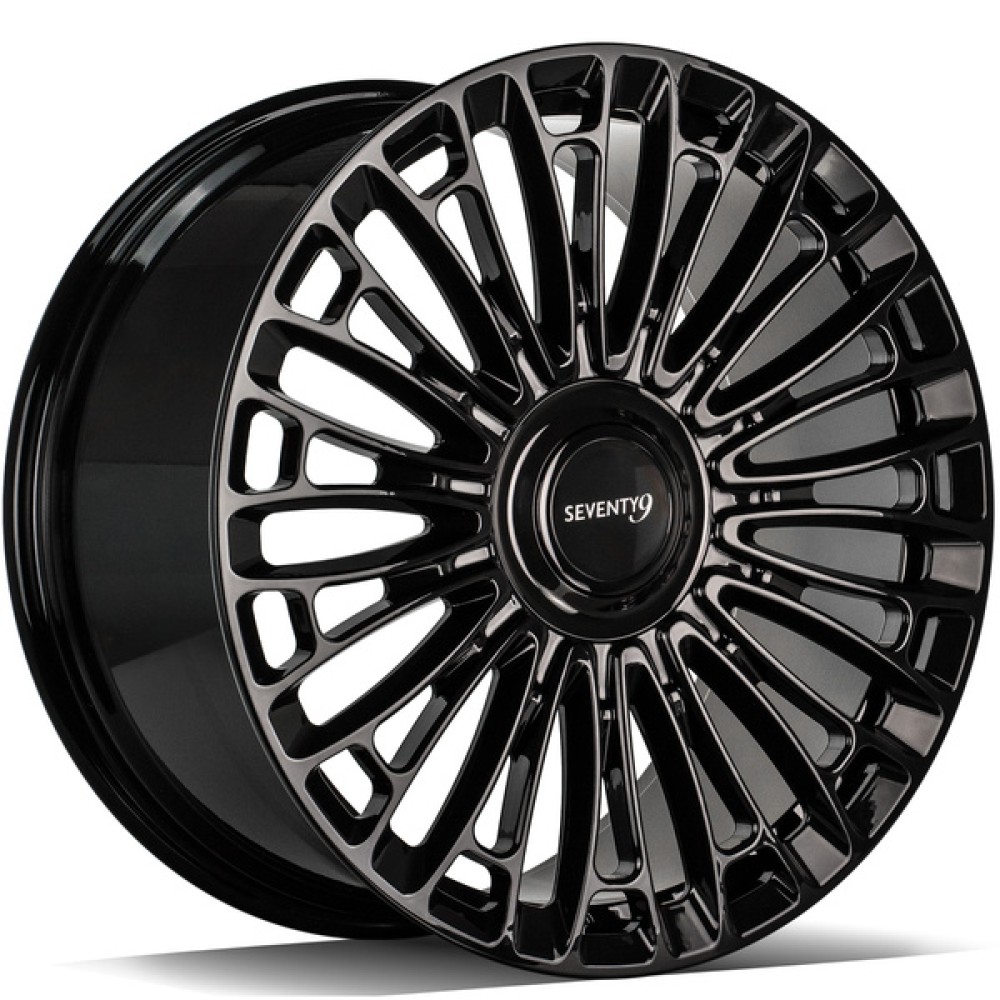 seventy9 MF.17 10Jx21 5x112 ET40 CB66.6 BG - Black Glossy