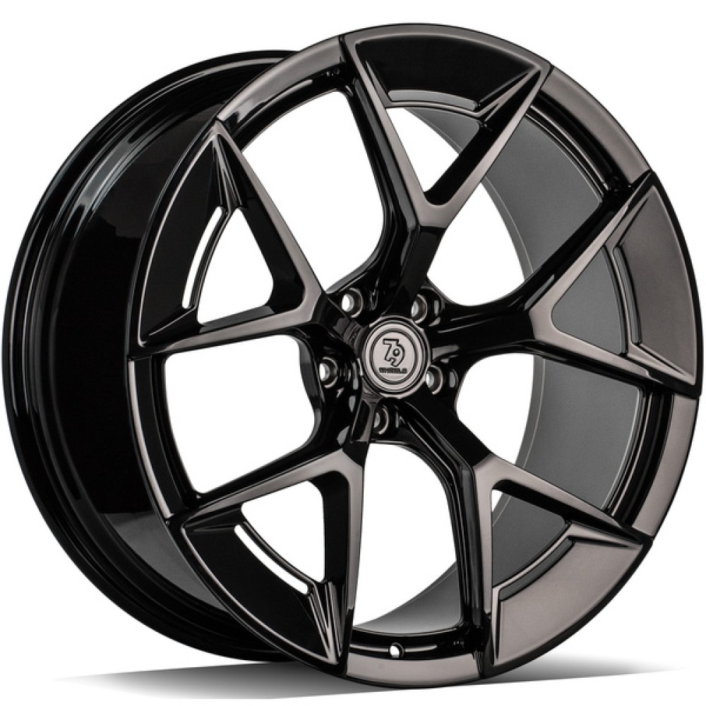 seventy9 MF.18 9Jx20 5x112 ET30 CB66.6 BG - Black Glossy