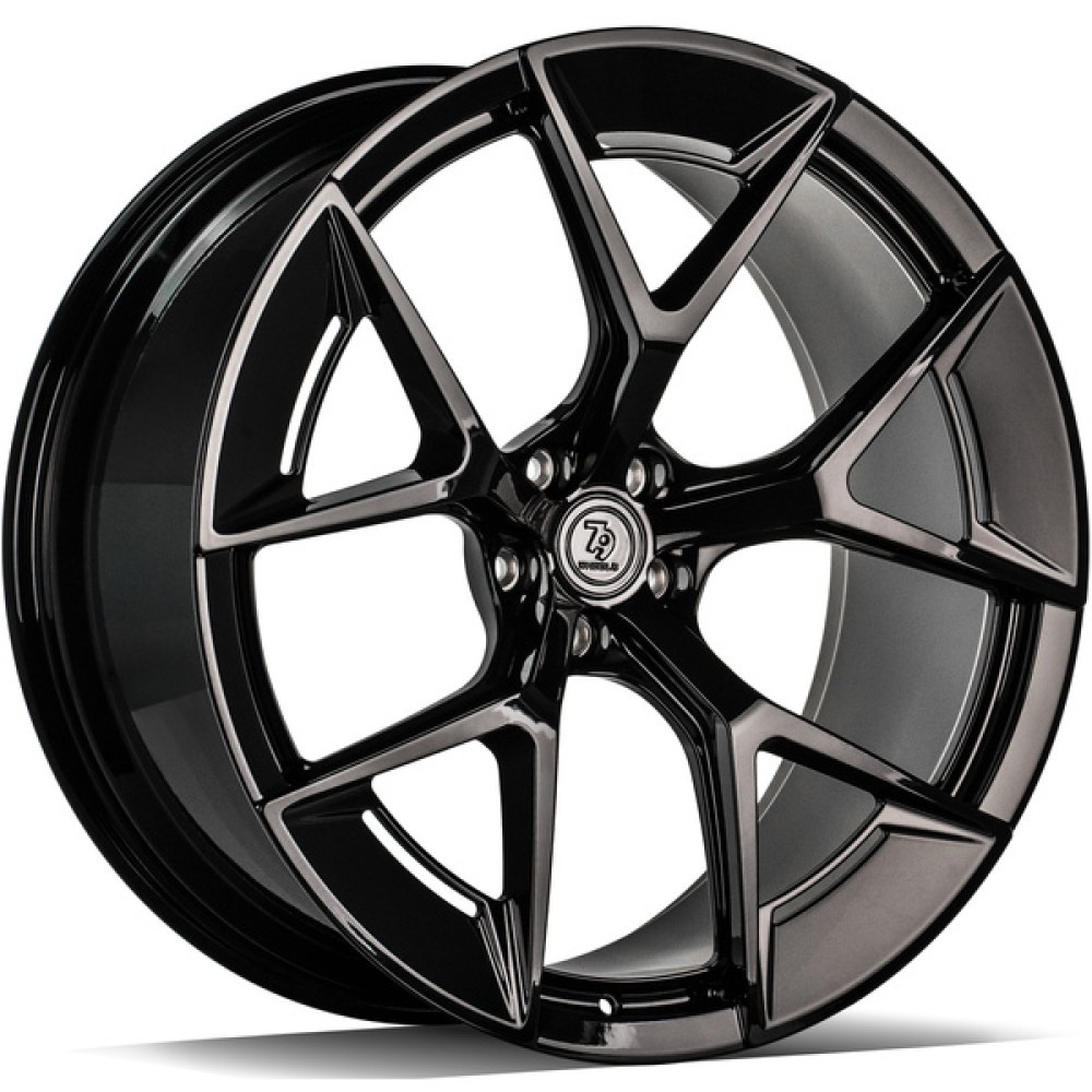 seventy9 MF.18 10Jx23 5x112 ET15 CB66.6 BG - Black Glossy