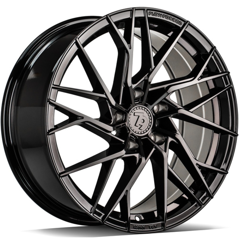 seventy9 SSF-4 8Jx18 5x100 ET40 CB73.1 BG - Black Glossy