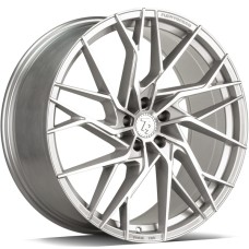 seventy9 SSF-4 8.5Jx20 5x112 ET30 CB66.6 SFP - Silver Front Polished