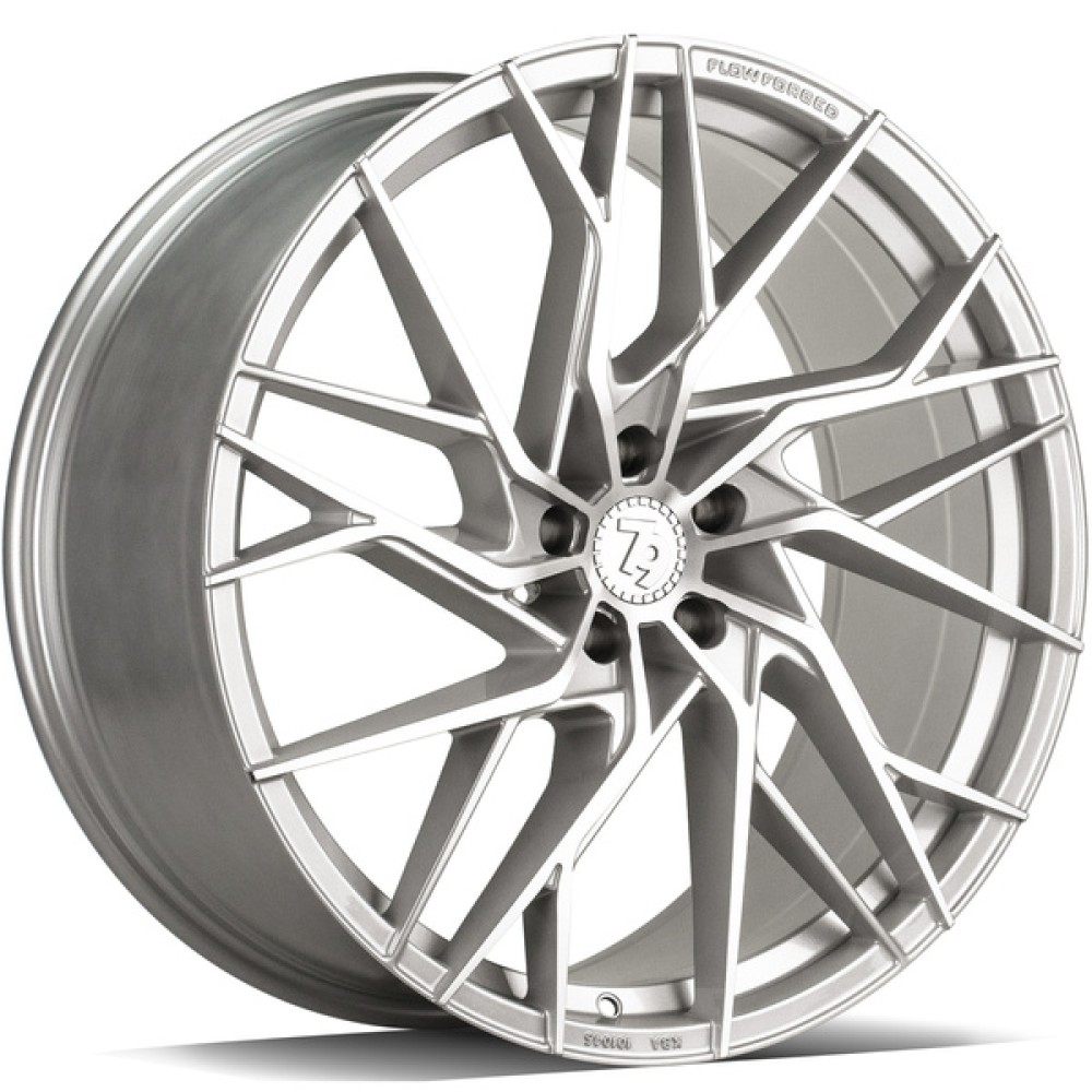 seventy9 SSF-4 8.5Jx20 5x112 ET40 CB66.6 SFP - Silver Front Polished