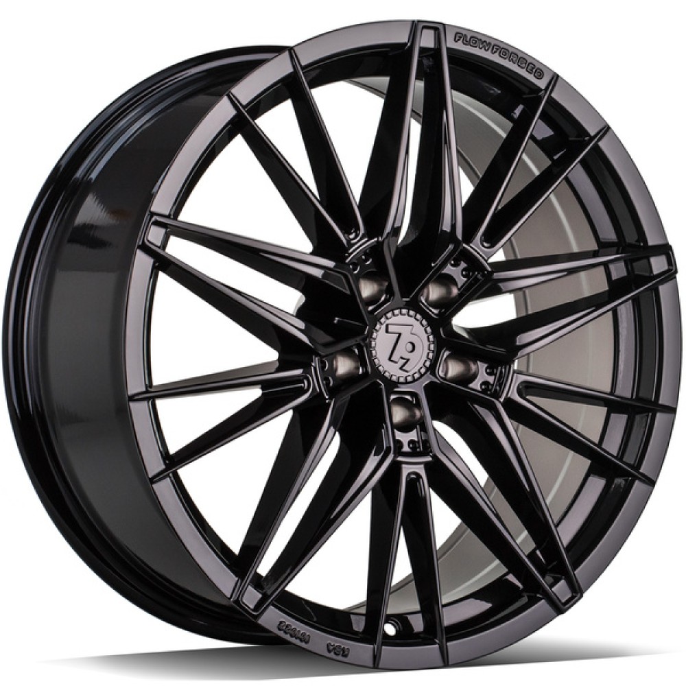 seventy9 SSF-5 8Jx18 5x114.3 ET40 CB73.1 BG - Black Glossy
