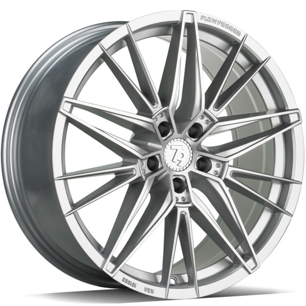 seventy9 SSF-5 8Jx18 5x112 ET35 CB66.6 SFP - Silver Front Polished