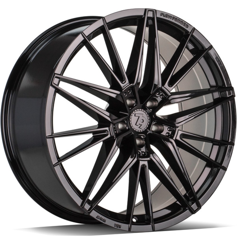 seventy9 SSF-5 8.5Jx20 5x112 ET30 CB66.6 BG - Black Glossy