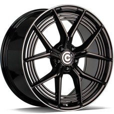Carbonado Pure 8Jx19 5x112 ET35 CB66.6 BGLP - Black Glossy Lip Polished