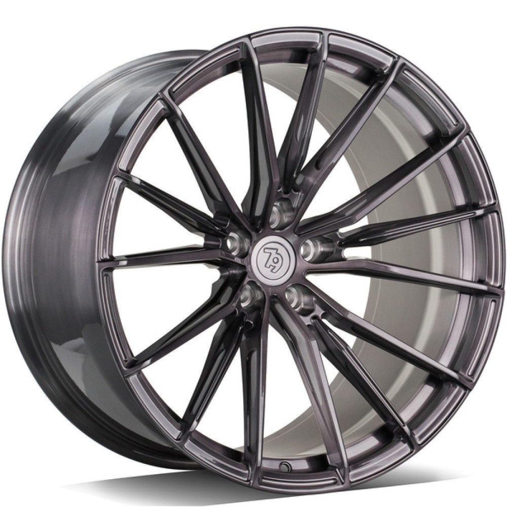 seventy9 MF.9 9Jx19 5x112 ET44 CB57.1 DB - Dark Brushed