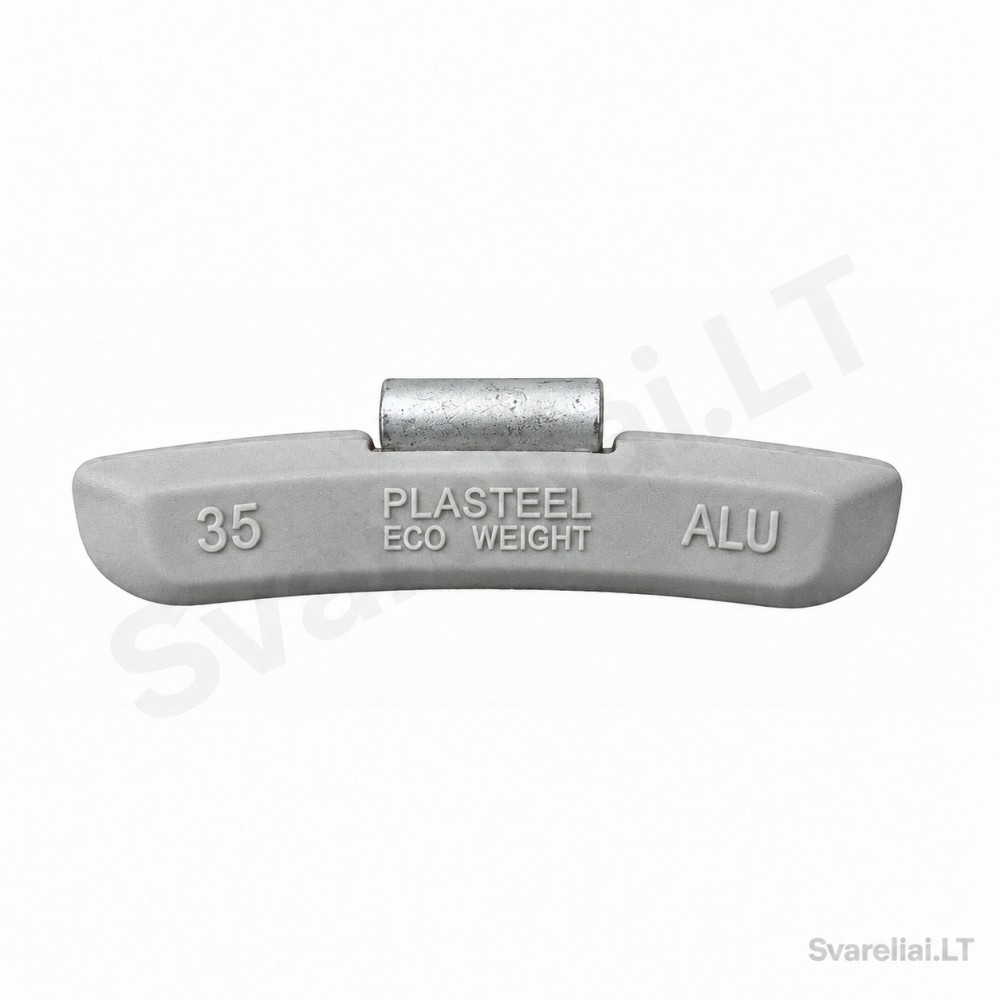 ALU clip-on wheel balancing weights Plasteel 35 g (50 pcs)