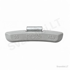 ALU clip-on wheel balancing weights Plasteel 35 g (50 pcs) ALU clip-on wheel balancing weights Plasteel 35 g (50 pcs)
