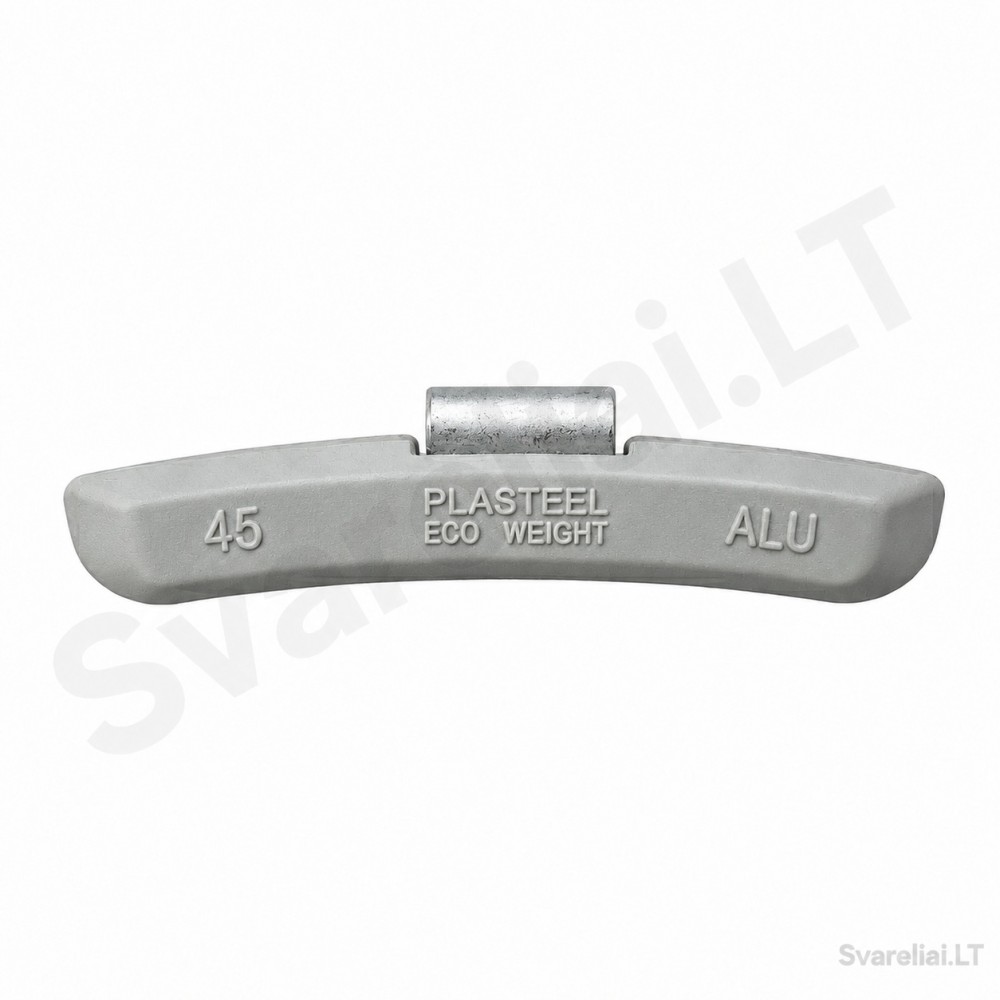 ALU clip-on wheel balancing weights Plasteel 45 g (50 pcs)