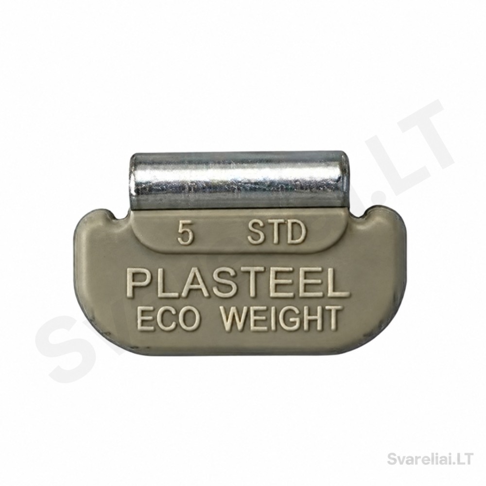 STD clip-on wheel balancing weights Plasteel 5 g (100 pcs)