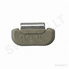 STD clip-on wheel balancing weights Plasteel 10 g (100 pcs)