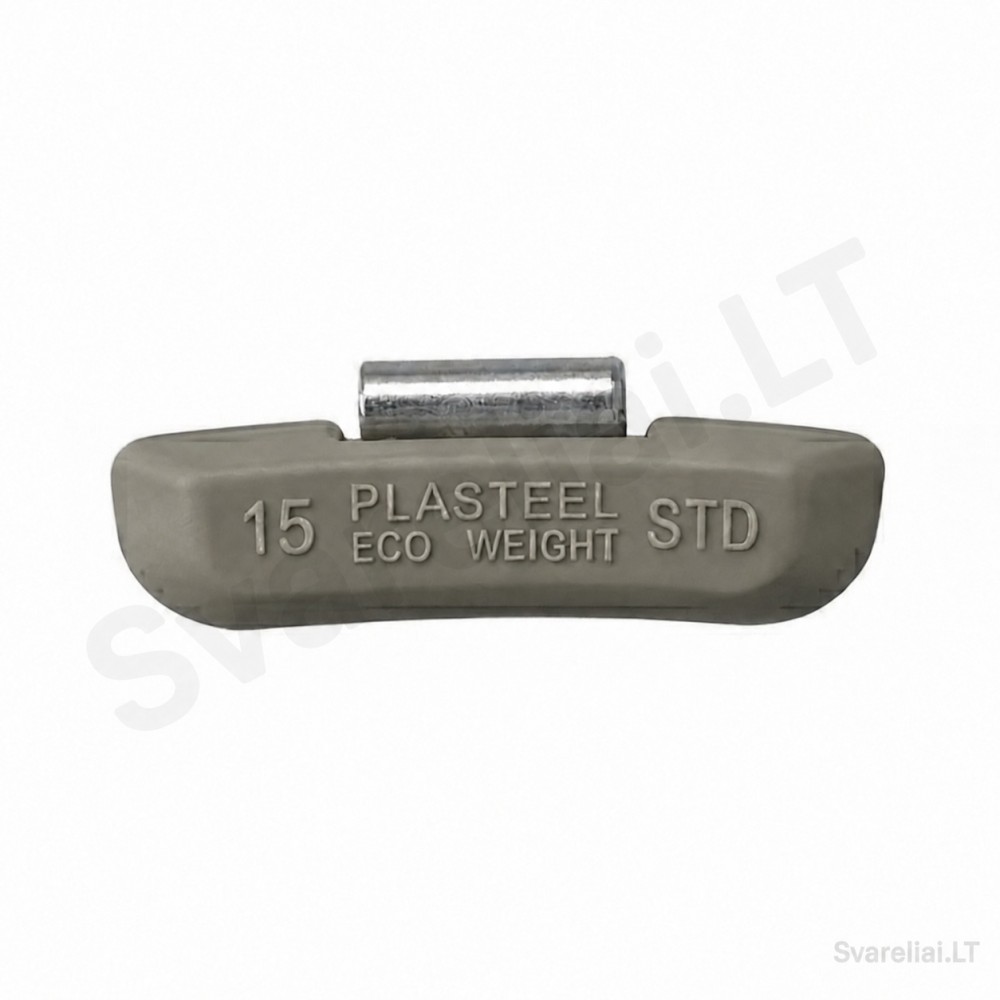STD clip-on wheel balancing weights Plasteel 15 g (100 pcs)