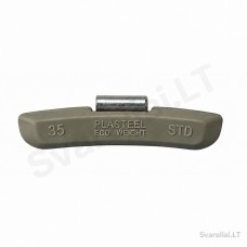 STD clip-on wheel balancing weights Plasteel 35 g (50 pcs)