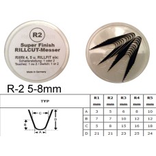 Tyre regrooving blade R2 5-8 mm