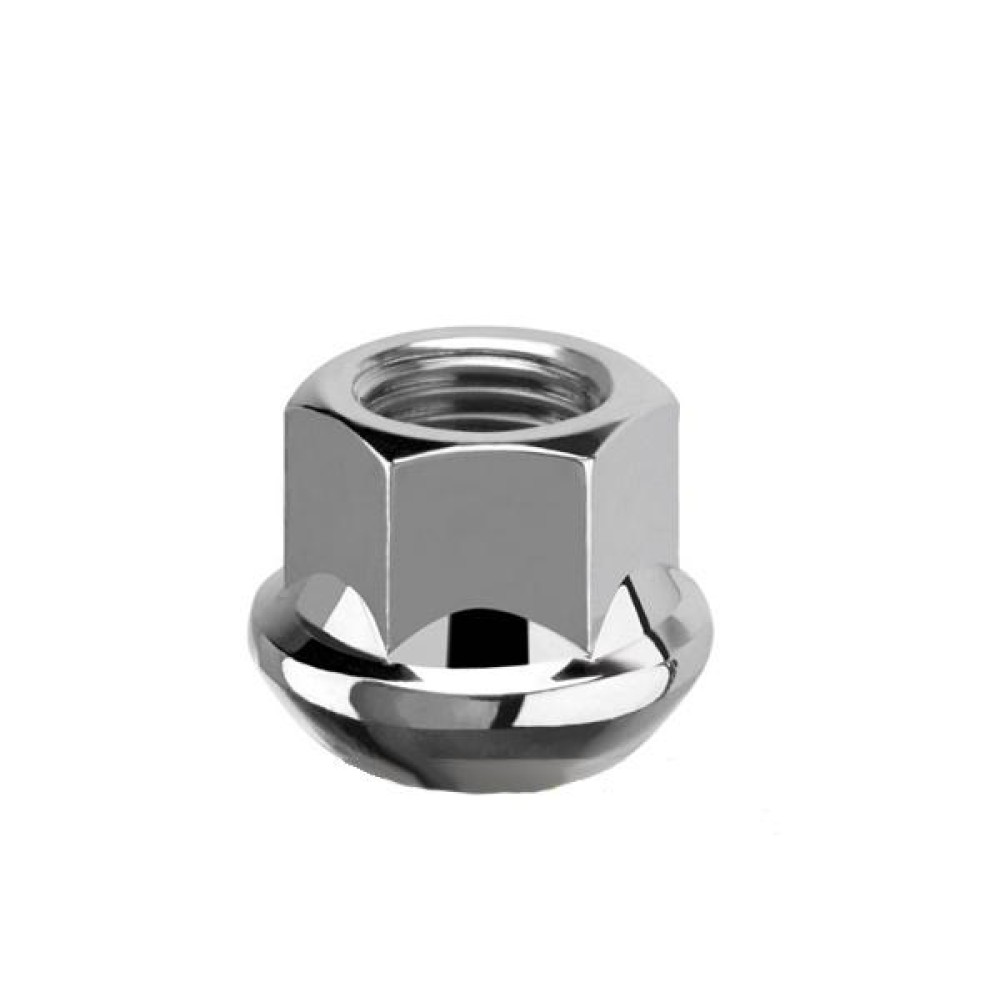 Wheel nut M12x1.5 19 mm hex Ball seat